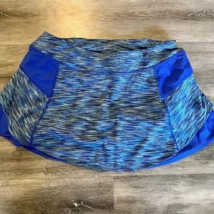 Athleta blue skort size Medium
